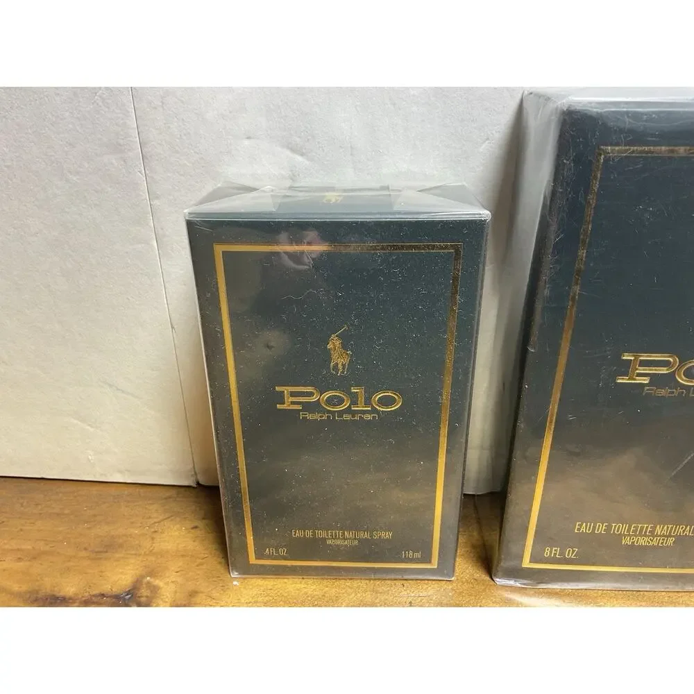 2 Polo Green by Ralph Lauren Eau de Toilette Spray for Men New Sealed Box